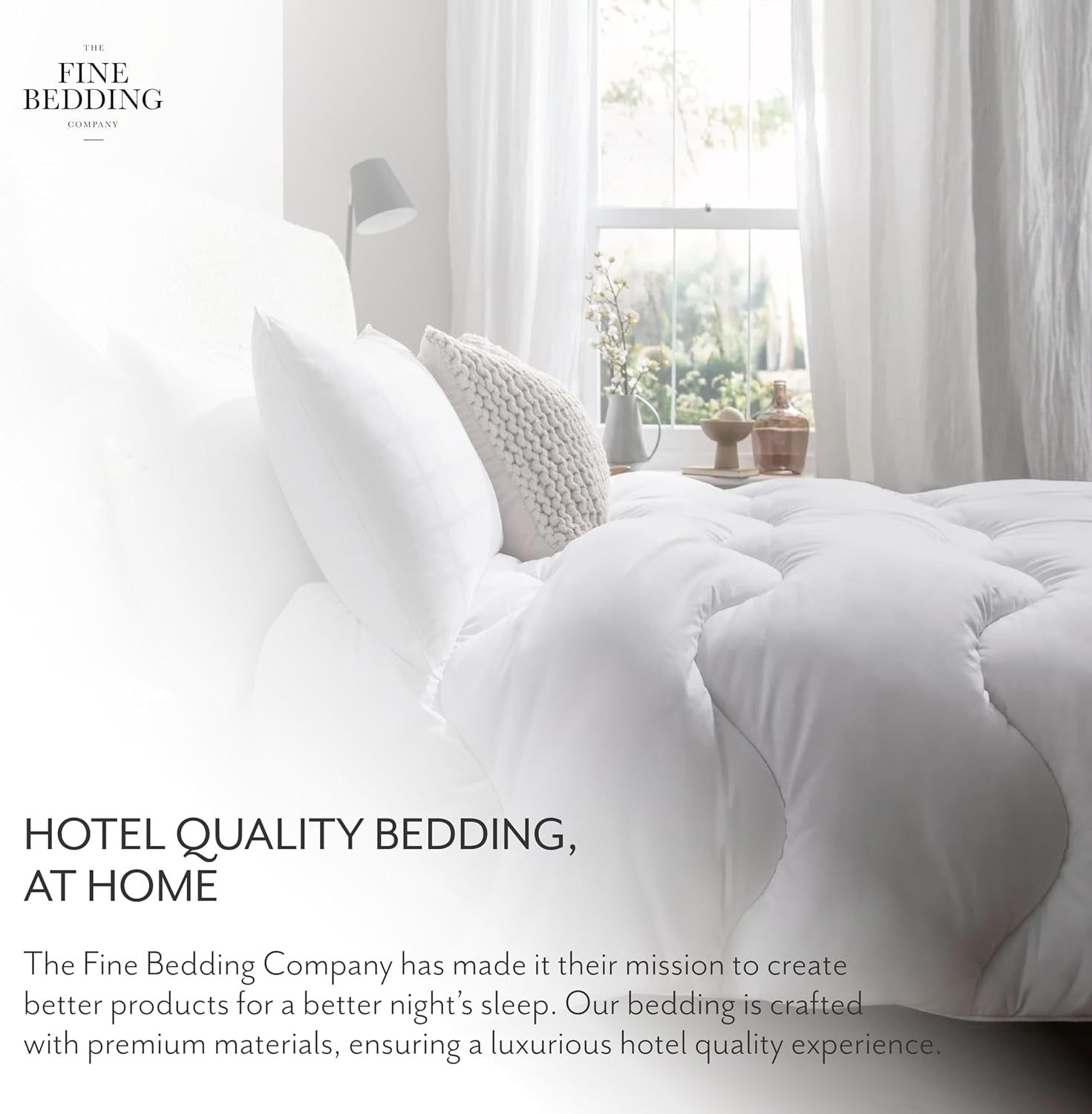 Allergy Defense Peřina, 4,5 Tog, vyrobená z recyklovaných materiálů, antialergenní a hypoalergenní, postel Super King Size Peřiny a přikrývky Naty Shop