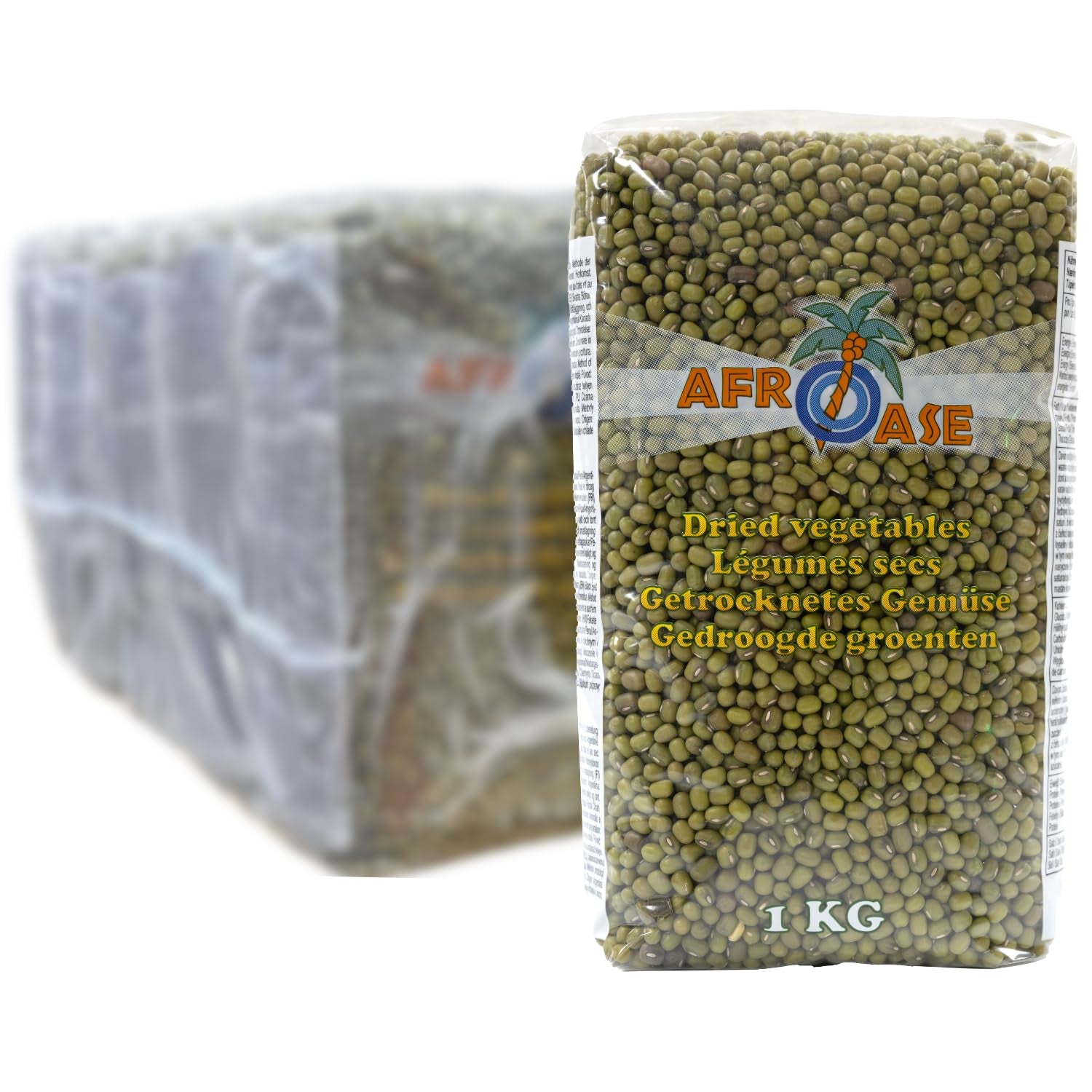 AFROASE - Mung zelené fazolky - 1 x 1 kg