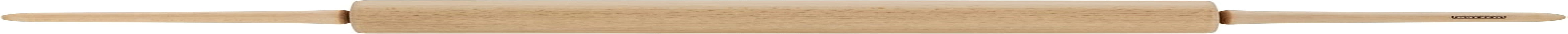 Original Kaiser Classic Nudelholz 47 x 6,5 cm, Teigroller, Wellholz, Buchenholz, Leichtlauf-Gleitlager, breite Ausrollfläche, Béžová