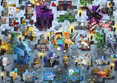 Ravensburger Puzzle 12000422 - Minecraft Mobs - 1000 piese Minecraft Puzzle pentru adulți și copii cu vârsta de peste 14 ani Puzzle Naty Shop Design nou