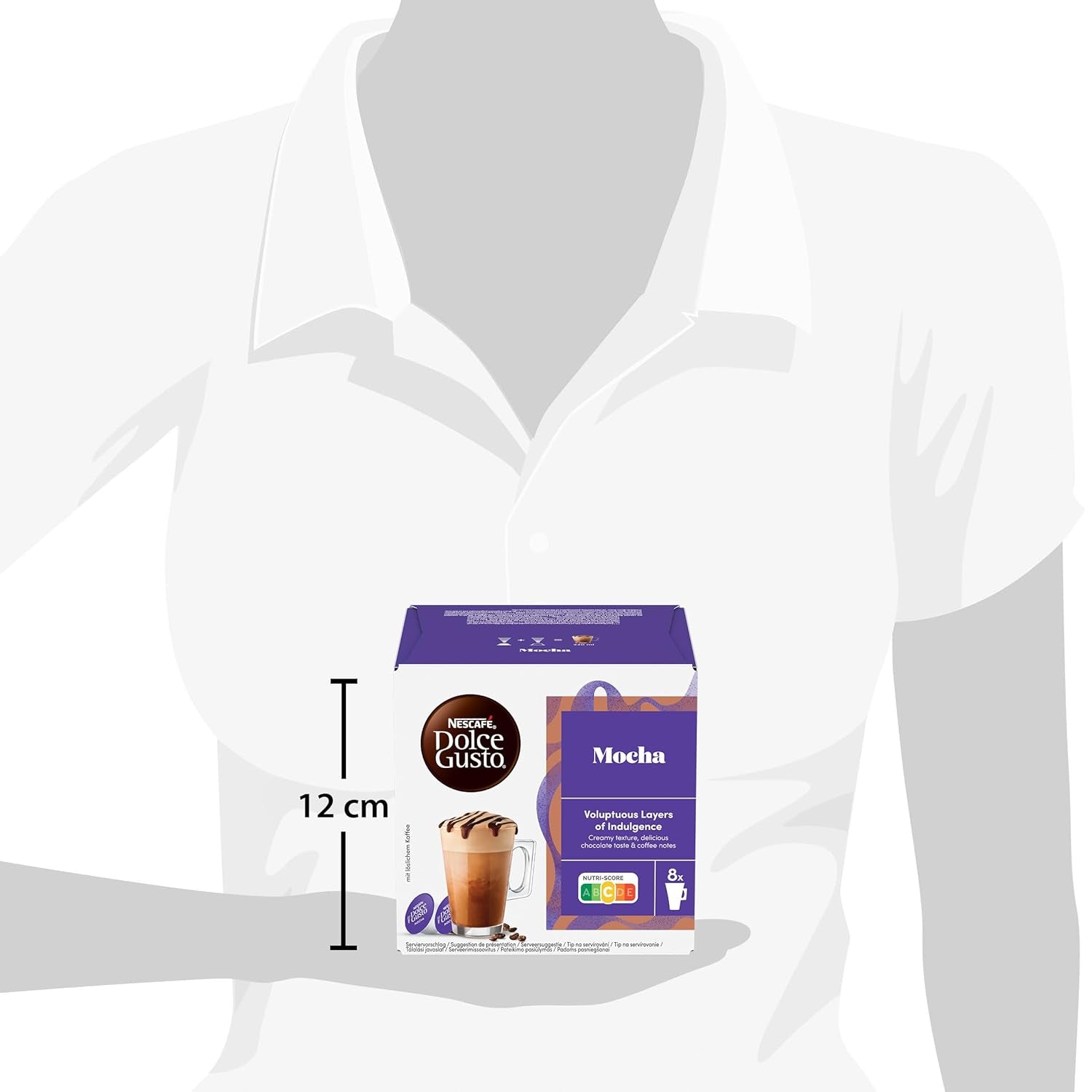 NESCAFÉ DOLCE GUSTO Mocha Kaffeekapseln 3er Pack (3 x 16 Kapseln)