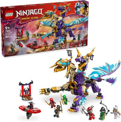 LEGO NINJAGO Lightbow Dragon - hračka s 8 minifigurkami a Spinjitzu kolem - interaktivní ninja stavební hračka pro chlapce a dívky od 9 let - nápad na dárek pro fanoušky 71836 Stavebnice Besuche den LEGO-Store Výchozí název