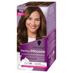 Perfect Mousse spumă de colorare permanentă, 668 Hasellnuss Vopsea pentru par Naty Shop Titlu implicit