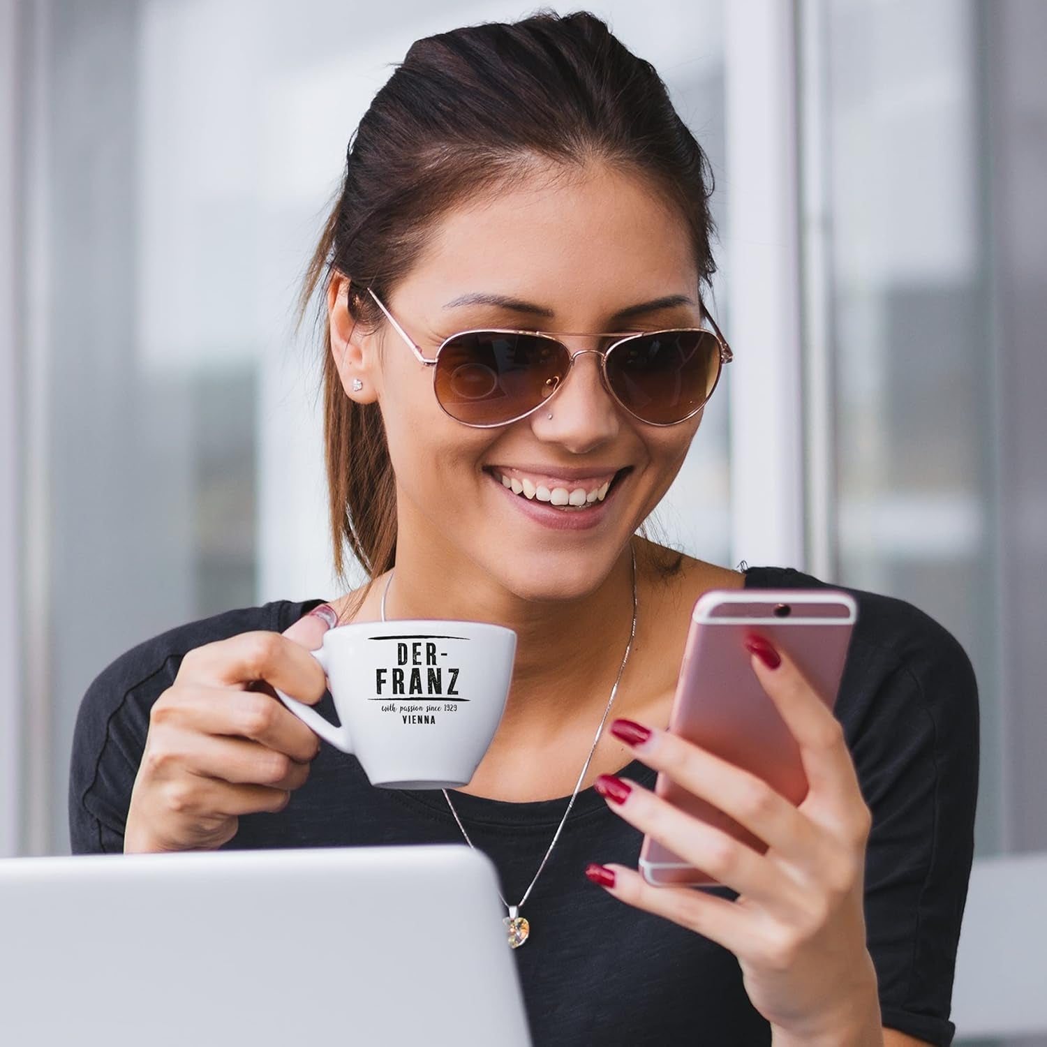 Der-Franz Espresso Coffee, Intensitate 5/5, Arabica și Robusta, boabe întregi, 4 X 1000 G Cafea Naty Shop