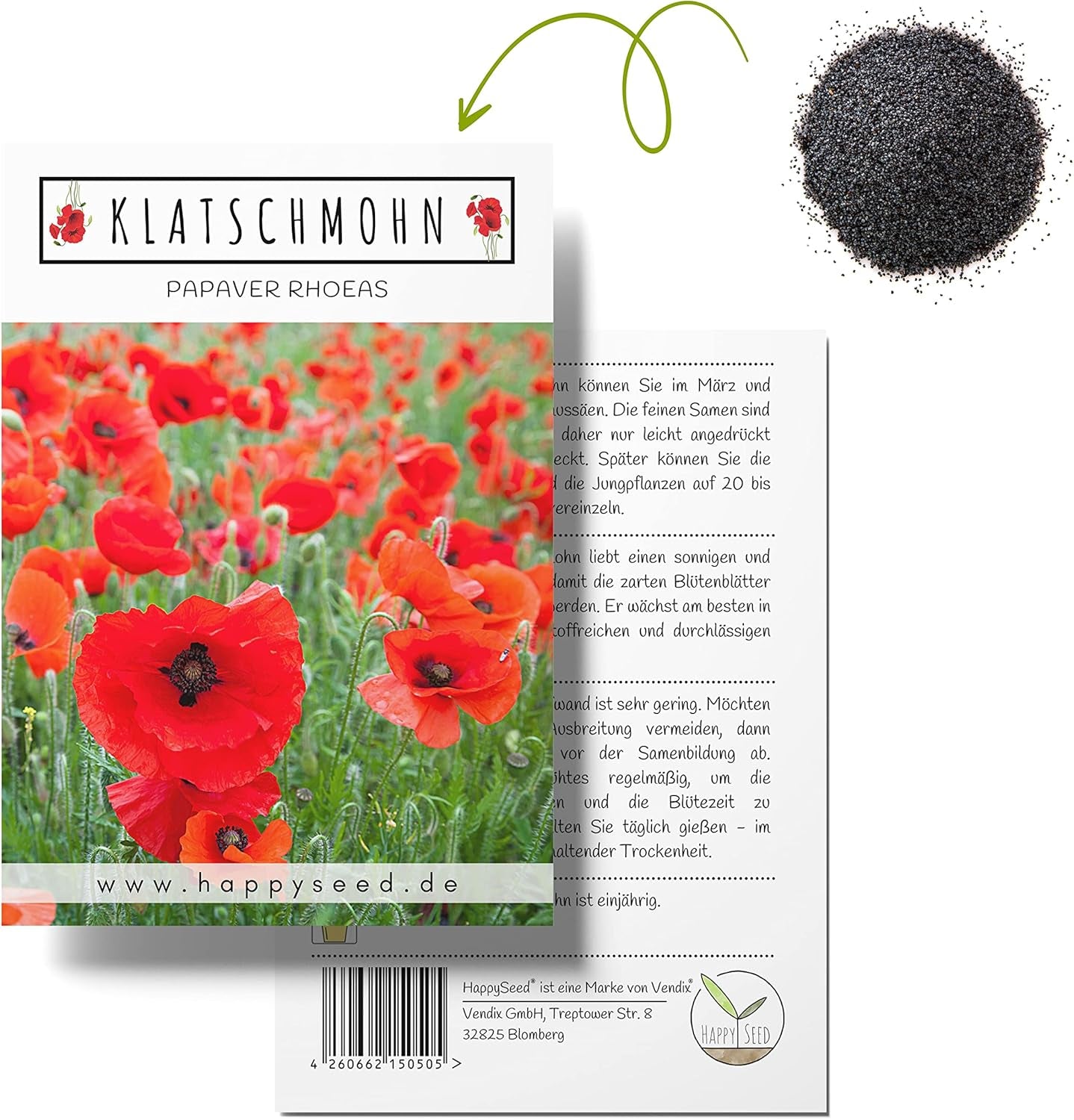 Směs islandského máku (Papaver nudicaule) - Krásně kvetoucí mák s dlouhou dobou květu pro barevnou květinovou louku (Island Poppy)