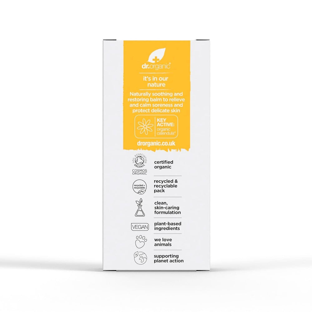 Balsam pentru sfarcuri Dr Organic cu Calendula, Lanolină, Alinare naturală, Pentru răni și sfârcuri crăpate, 30 ml Accesorii Hrana si Alaptare Bebe Naty Shop