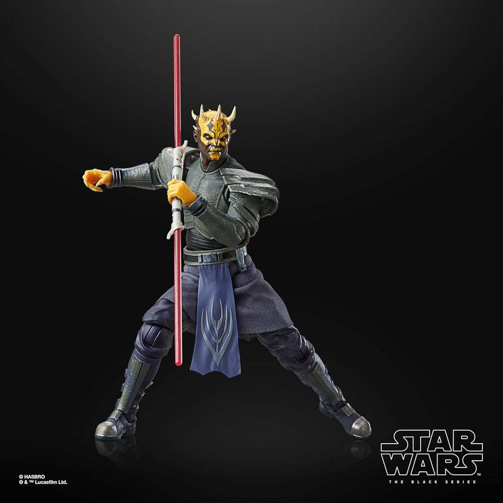 Star Wars Seria Neagră Savage Opress, Star Wars: Războiul Clonelor Deluxe Personaj de colecție (15 Cm) Action figures Naty Shop