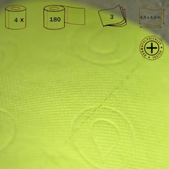 Hârtie igienică Renova, verde, 4 role