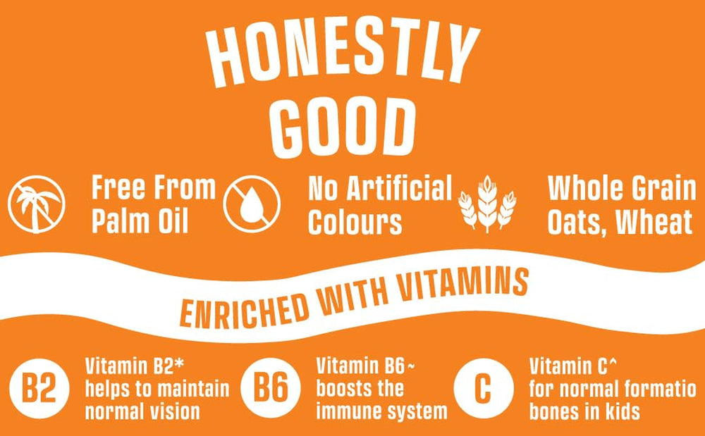 Hot Wheels Honey Loops Crunchy Celozrnné snídaňové cereálie s přidanými vitamíny, 1 balení (1 x 375 g)