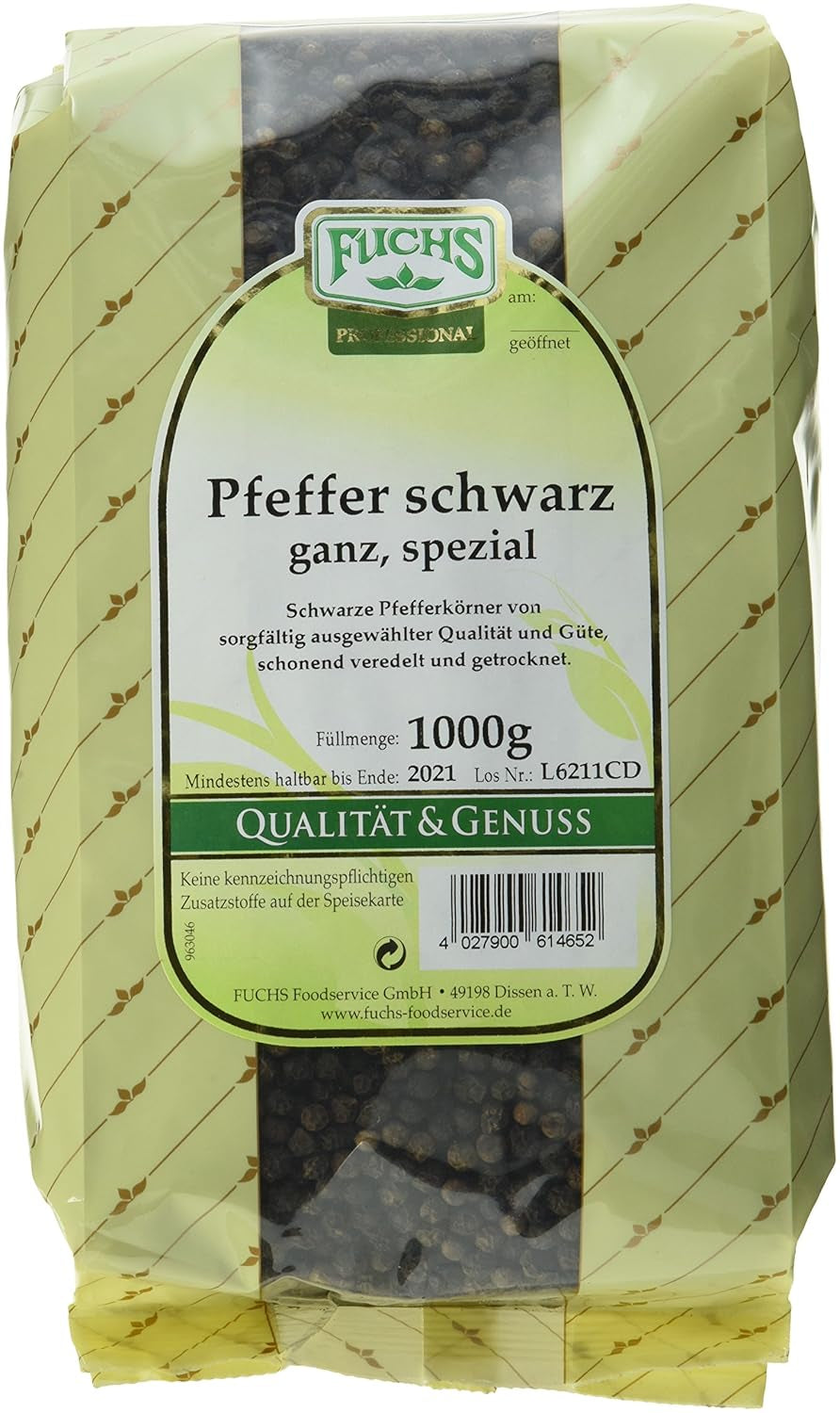 Fuchs Pfeffer schwarz ganz special (1 x 1 kg) | 1. balíček