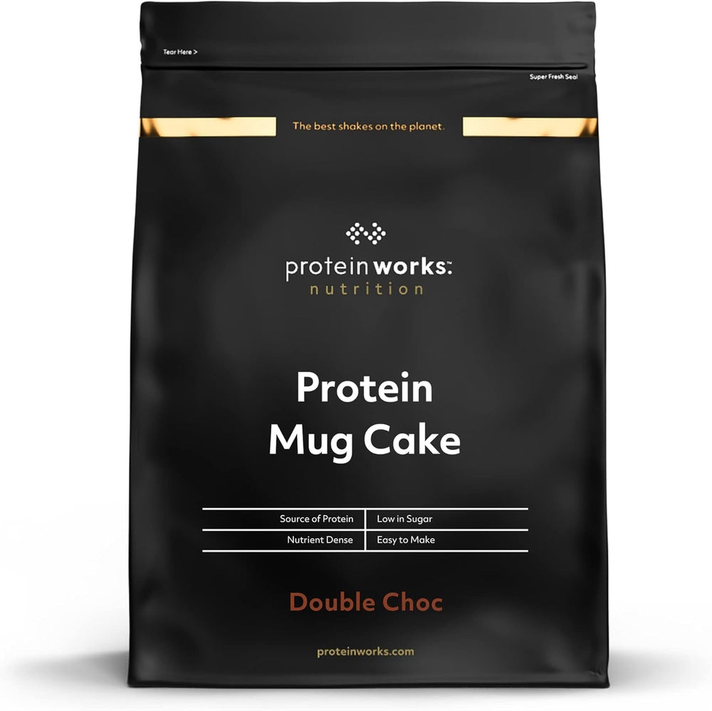 Protein Works Protein Tassenkuchen | Čokoládový krém | Dieser Köstliche Nachtisch Ist Sehr Protein- Und Ballaststoffreich| 500G Směs na pečení a vaření Naty Shop Schokocreme 500G (1Er Pack)