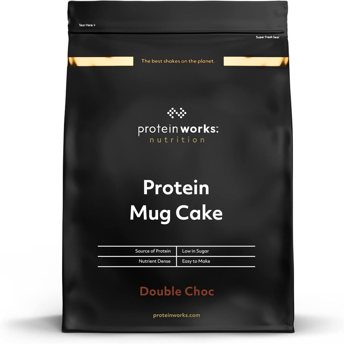 Protein Works Protein Tassenkuchen | Čokoládový krém | Dieser Köstliche Nachtisch Ist Sehr Protein- Und Ballaststoffreich| 500G Směs na pečení a vaření Naty Shop Schokocreme 500G (1Er Pack)