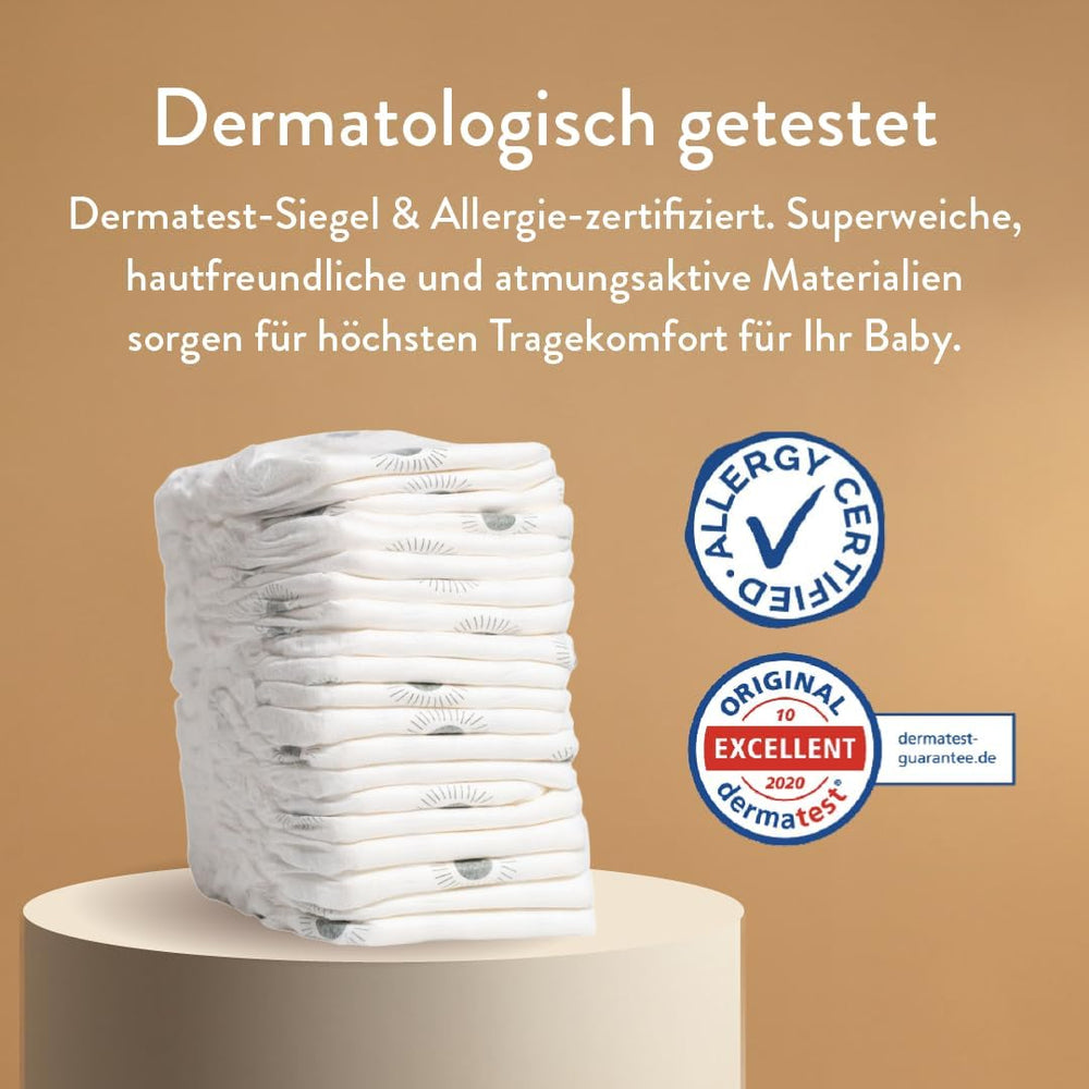 Push-up plenky, velikost 6 XXL (od 15 kg) - 1 sáček s 21 kusy - Bez škodlivých látek, ekologické, ultra ploché, pro noční použití - Vyrobeno v Dánsku