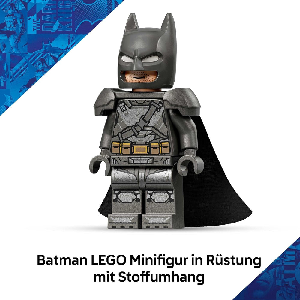 LEGO DC Batman Batman vs. Superman: Batmobil - Superhelden Spielzeugauto - Kreatives Spielzeug mit Minifigur für Kinder ab 9 Jahren - DIY Bauset zum Spielen - Geschenk für Jungen und Mädchen - 76331