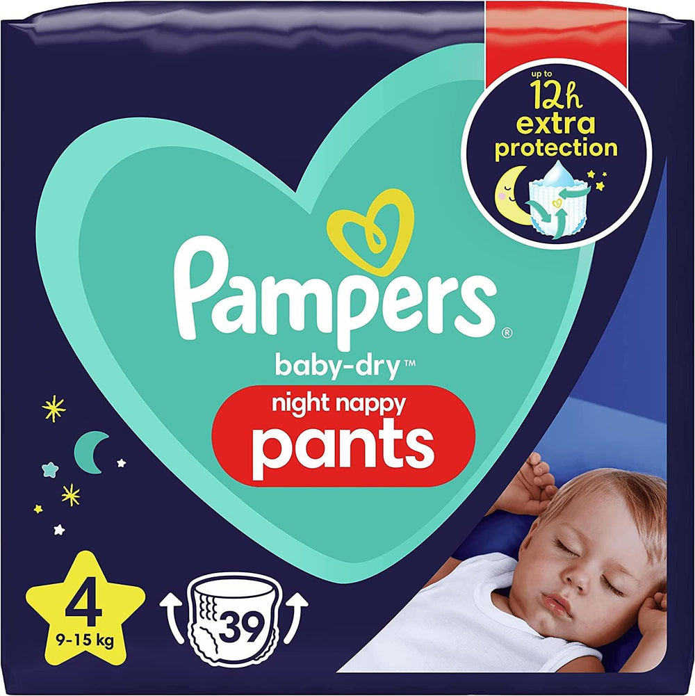 Plenky Pampers 81657566 Baby-Dry Pants, bílé