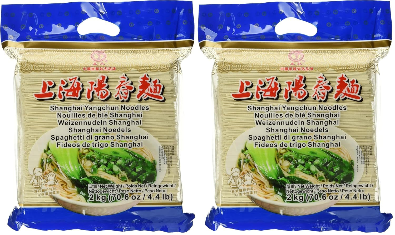 Pšeničné nudle (Shanghai), 1 balení (1 x 2 kg)