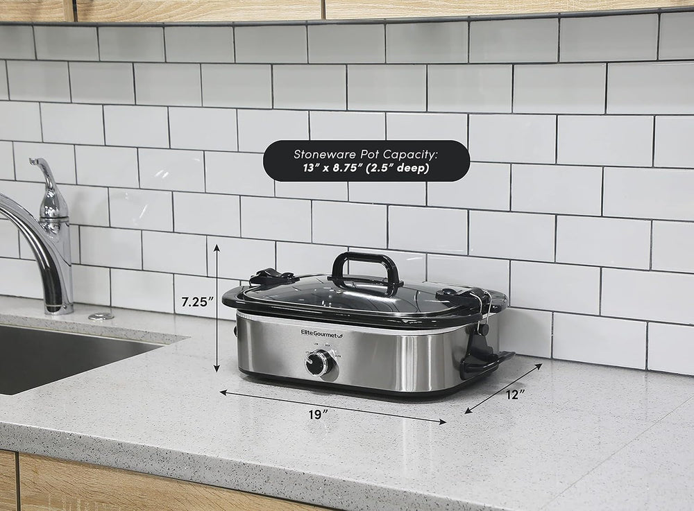 MST-5240SS Pomalý hrnec, 3,3 litru, Nerezový Pomalý hrnec Naty Shop