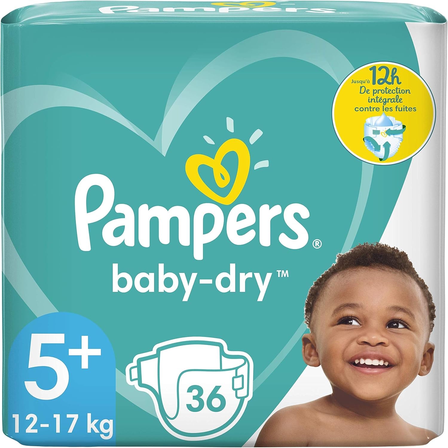 Plenky Pampers 81657566 Baby-Dry Pants, bílé