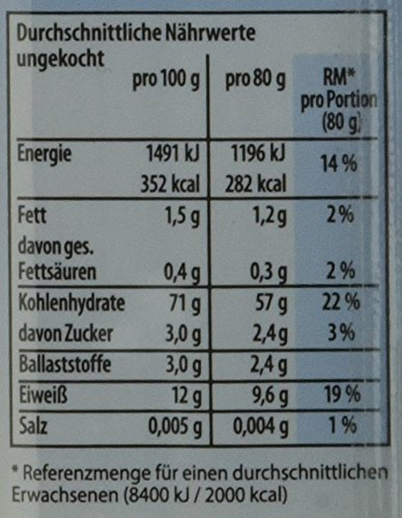 Balení nudlí Pure Pleasure po 10 kusech (10 x 500 g)