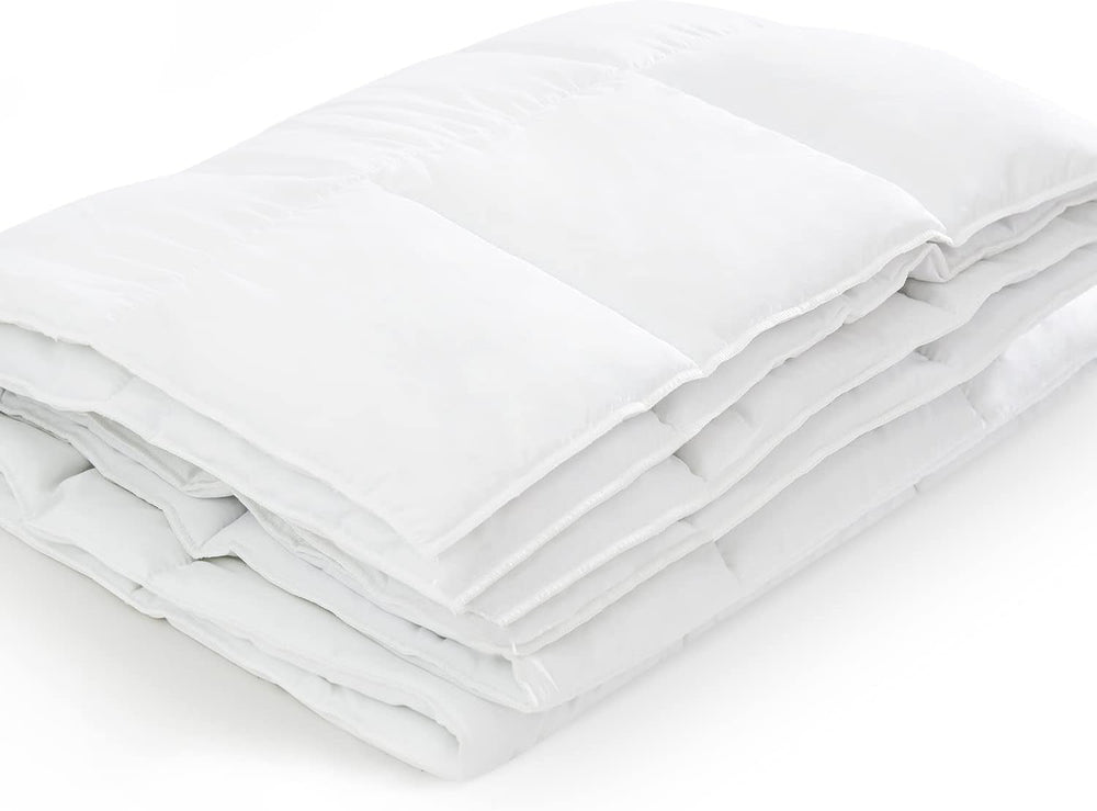 Plapumă 135X200 Cm Plapumă pentru toate anotimpurile Oekotex 100 microfibră lavabilă White duvet Plapumi si pilote Naty Shop