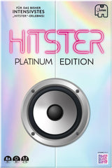 Hitster Platinum Edition – Party hudební hra s 500 písněmi z oblasti pop, rock, hip-hop, tanec a další, včetně reproduktoru