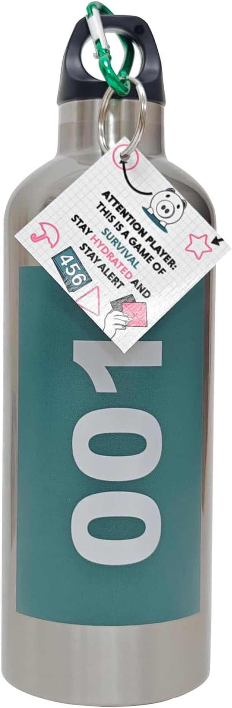 Netflix Chill Kit - Squid Game, licență oficială, pătură fleece, obiect de colecție, termos, autocolant, idee cadou de Crăciun, cadou de ziua ta Paturi si Cuverturi Besuche den Neamedia Icons-Store