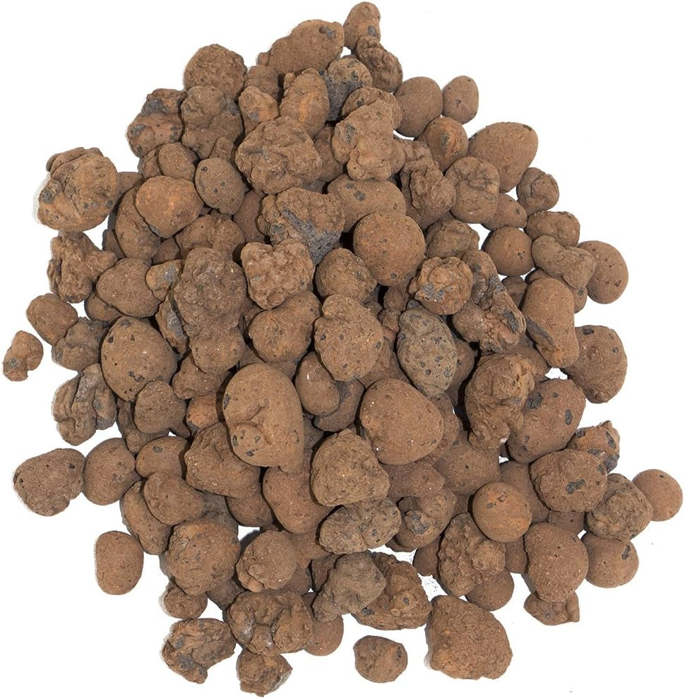 Granule keramzitu Floragard 50 l - přírodní drenážní materiál a hydroponický substrát pro květináče, vany, pokojové rostliny a květináče - zabraňuje hromadění vody, zajišťuje dobré provzdušňování