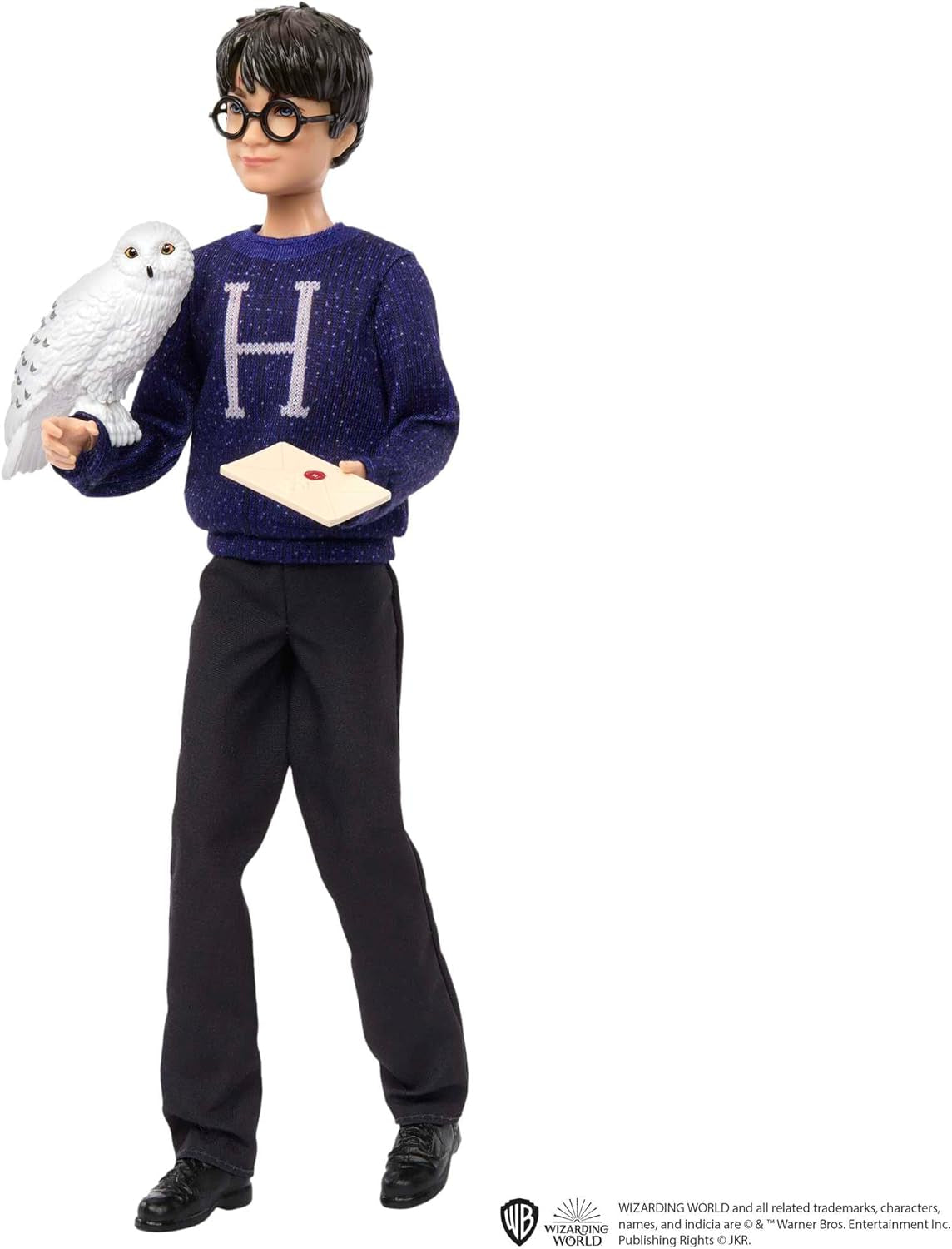 HARRY POTTER Nebelvírský adventní kalendář – 24 příběhů, kouzelná překvapení, bradavická společenská místnost, realistická tvář, pro fanoušky od 6 let, HND80 Naty Shop Dolls