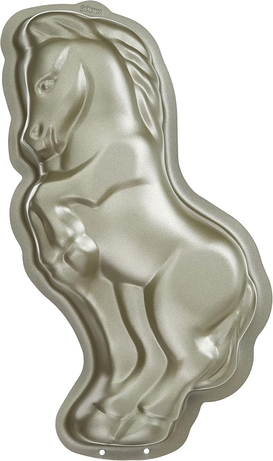 Staedter - Motivbackform Emil Der Igel - Hochwertige Antihaftbeschichtung - PFAS Frei Formy a plechy na pečení Naty Shop Motivbackform Pferd