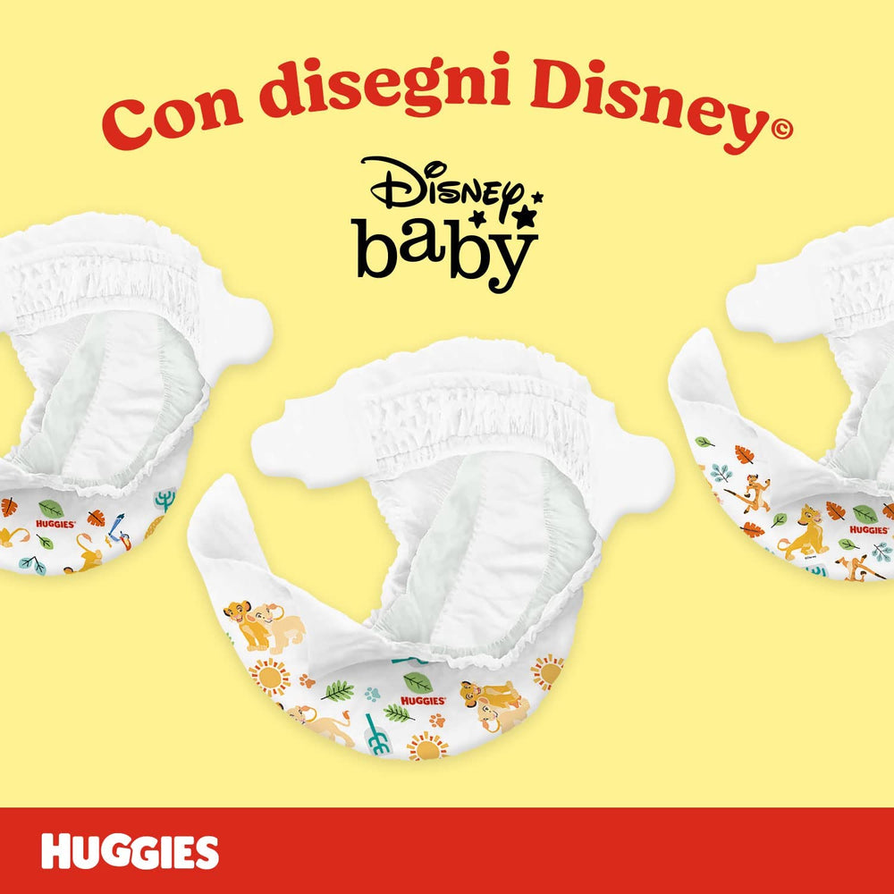 Pleny Huggies Unistar, velikost 4 (7-14 kg), balení 128 ks plen (základní)