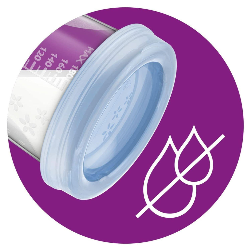 Philips AVENT SCF619/05 Aufbewahrungsbecher Für Muttermilch, Becher Inklusive Deckel Accesorii Hrana si Alaptare Bebe Naty Shop