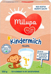 Milupa Mléko pro děti Milumil 1 plus - od 1 roku - pro malé děti ve fázi růstu - doprovází přirozený vývoj - 5 x 550 g prášku Mother and Child Naty Shop
