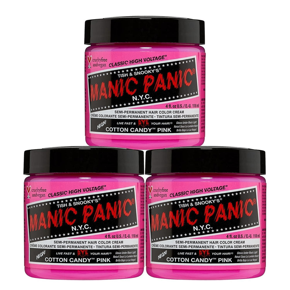Manic Panic Electric Lizard Classic Cream, vegan, fără cruzime, vopsea de păr verde semipermanentă 118ml