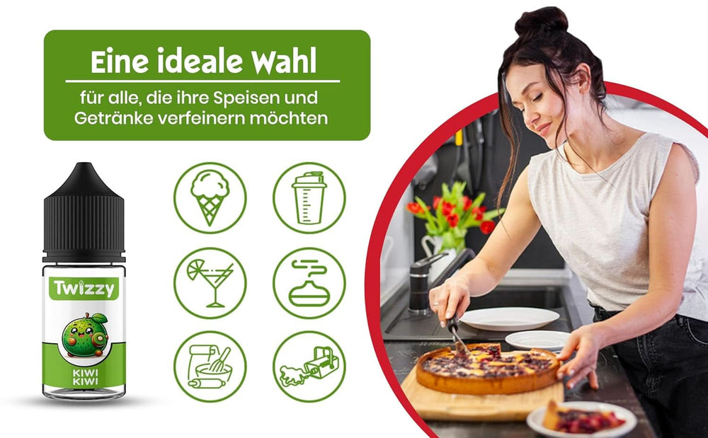 Twizzy koncentrované aroma kiwi, 30 ml Aromas Naty Shop