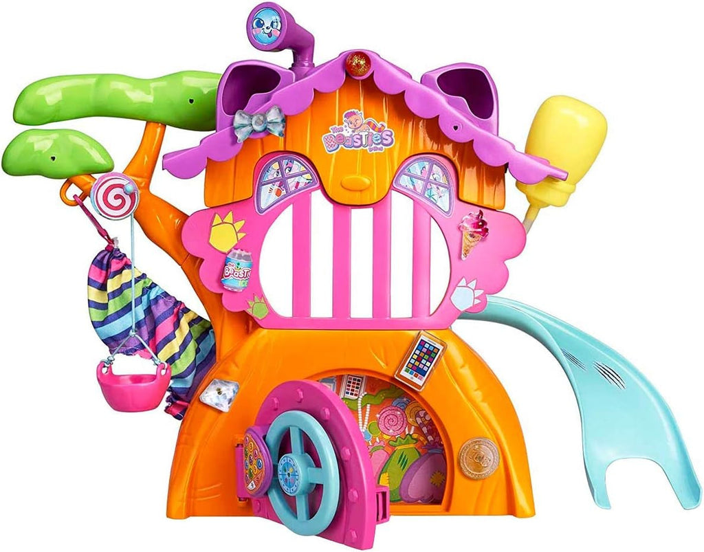 The Bellies from Bellyville - Casa Beastree, Casa Beasties Prietenii Bellies, Accesoriu pentru păpuși, Cadouri (Famosa 700015795) Casute de papusi Naty Shop Titlu implicit