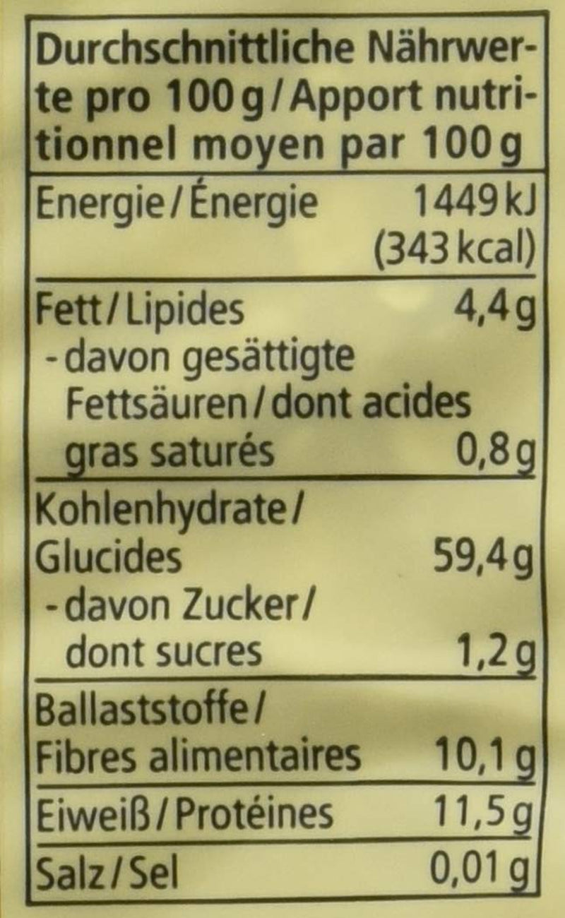 Bio 3-Korn Flocken, 500 G Cereale Naty Shop