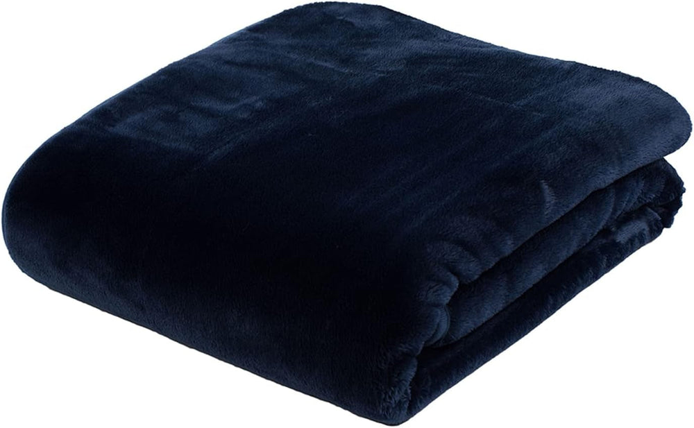 Gözze - Pohodlná deka Premium Cashmere-Feeling, 500 G/M², 180 X 220 Cm - hořčice Postele a přikrývky Besuche den Gözze-Store Navy 220 X 240 Cm