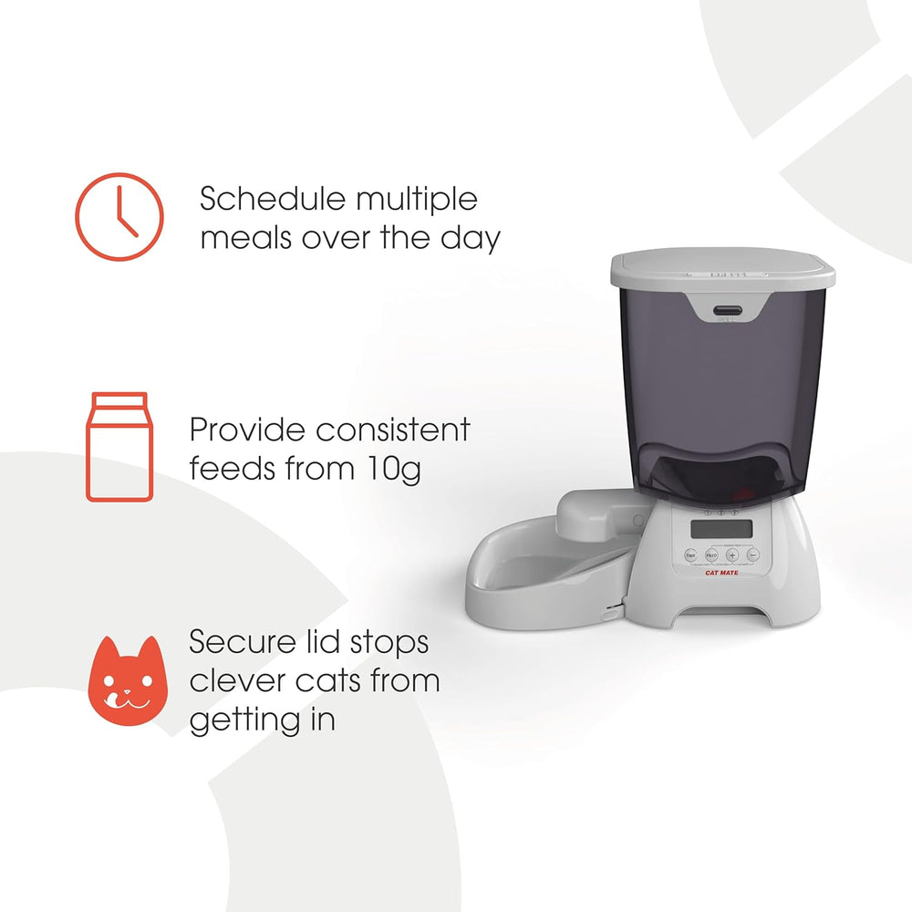 Automat für Trockenfutter L: 21,1 cm Š: 21,1 cm V: 36,8 cm 3 kg 905 g