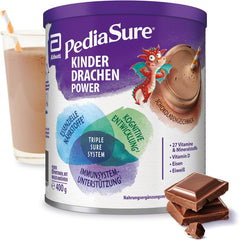 Pediasure Kids Dragon Power Chocolate 400g | Lahodný shake jako doplněk výživy pro děti od 1 roku | S 27 vitamíny a minerály, proteiny a komplexem tripleure | Balení se může lišit
