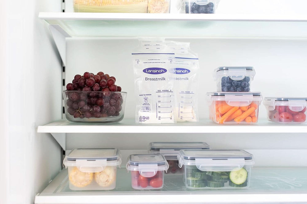 Lansinoh skladovací sáčky na mateřské mléko, 25 kusů Potraviny a doplňky pro kojení Bebe Naty Shop