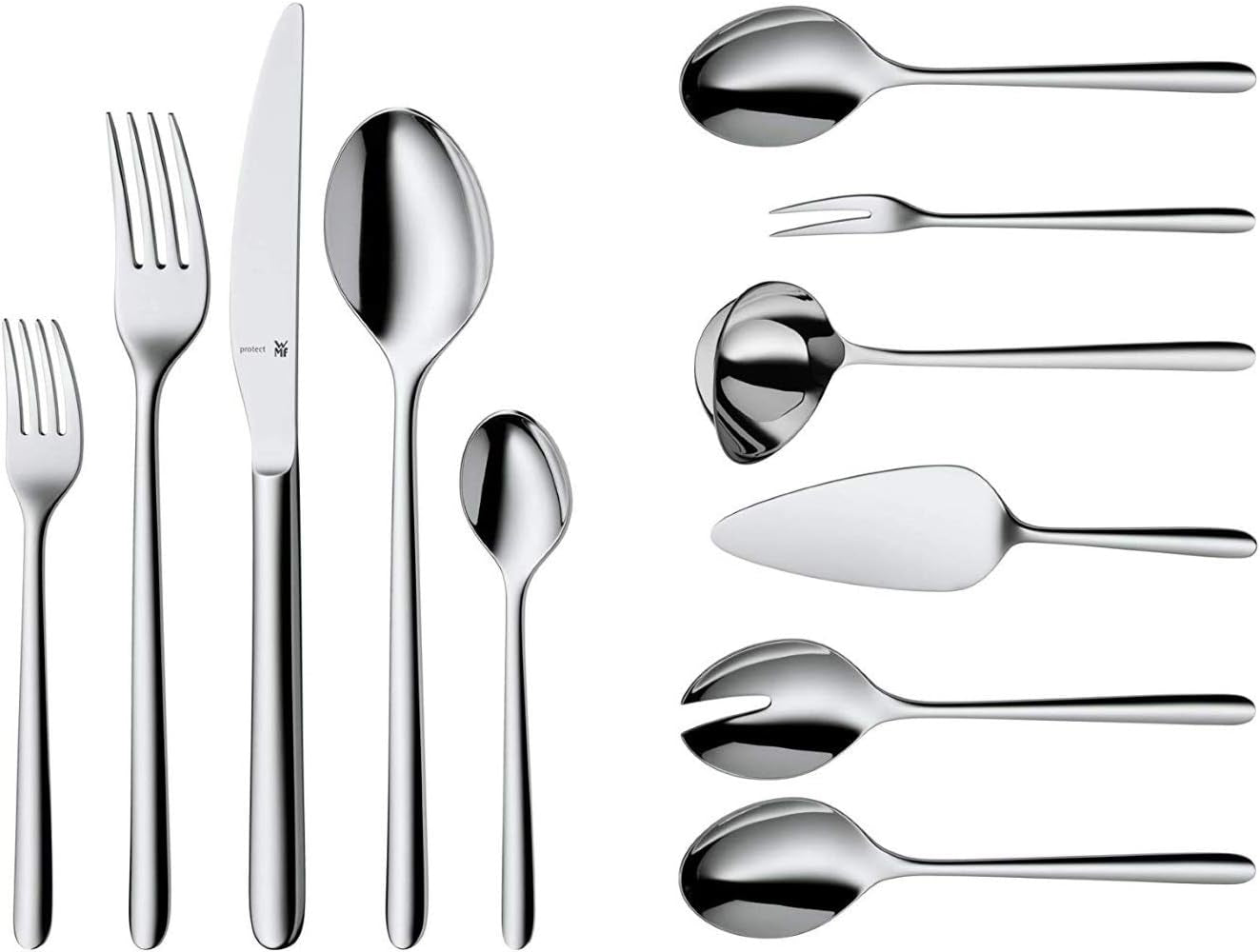 WMF Flame plus set de tacâmuri pentru 12 persoane Bucatarie Naty Shop Single Set de tacâmuri