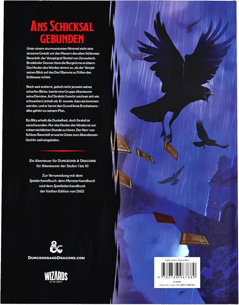 Dungeons & Dragons: Curse of Strahd (německá verze)