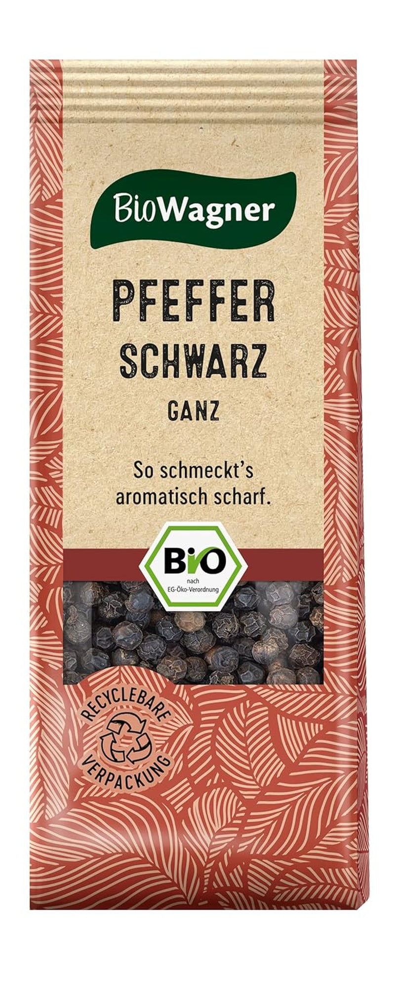 BioWagner - Bio Wachholderbeeren | ideální pro Wild, Sauerbraten nebo Kysané zelí | naturbelassene Bio-Zutaten | recyklovatelné balení | 30 g