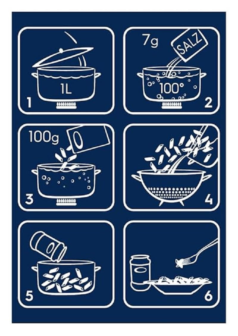 Pasta Barilla Classic Girandole no. 34, vyrobeno z vysoce kvalitní tvrdé pšenice, vždy al dente (1 x 500 g)