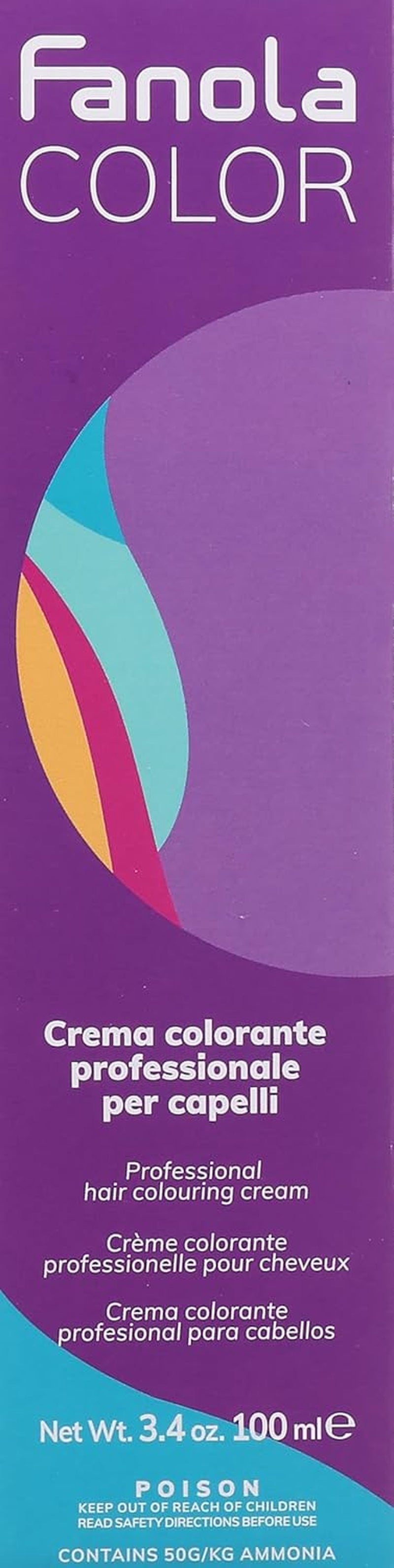 Fanola crema colore Cremă colorantă 7.0 Blond, 100 ml