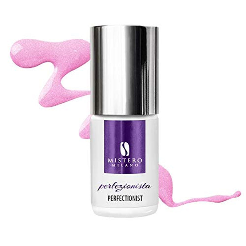 Mistero Milano UV třpytivý lak na nehty - LED lak na nehty - Glitter Hybrid - plné krytí - 7 ml do temné noci