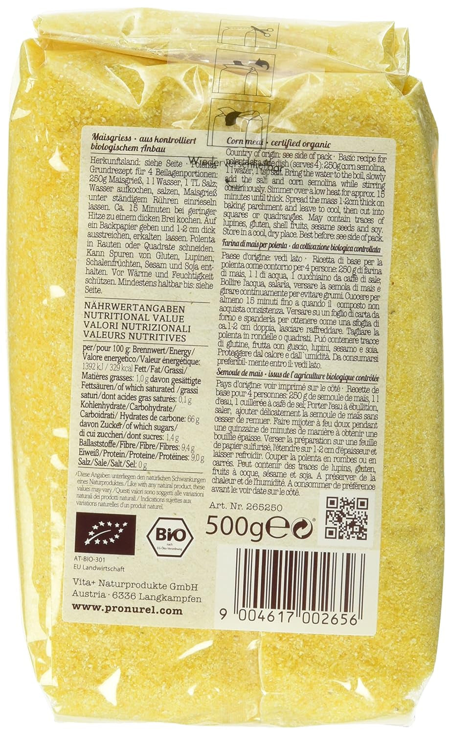 Verival bio podmáslí, balení 6 ks (6 sáčků x 500g) - Bio