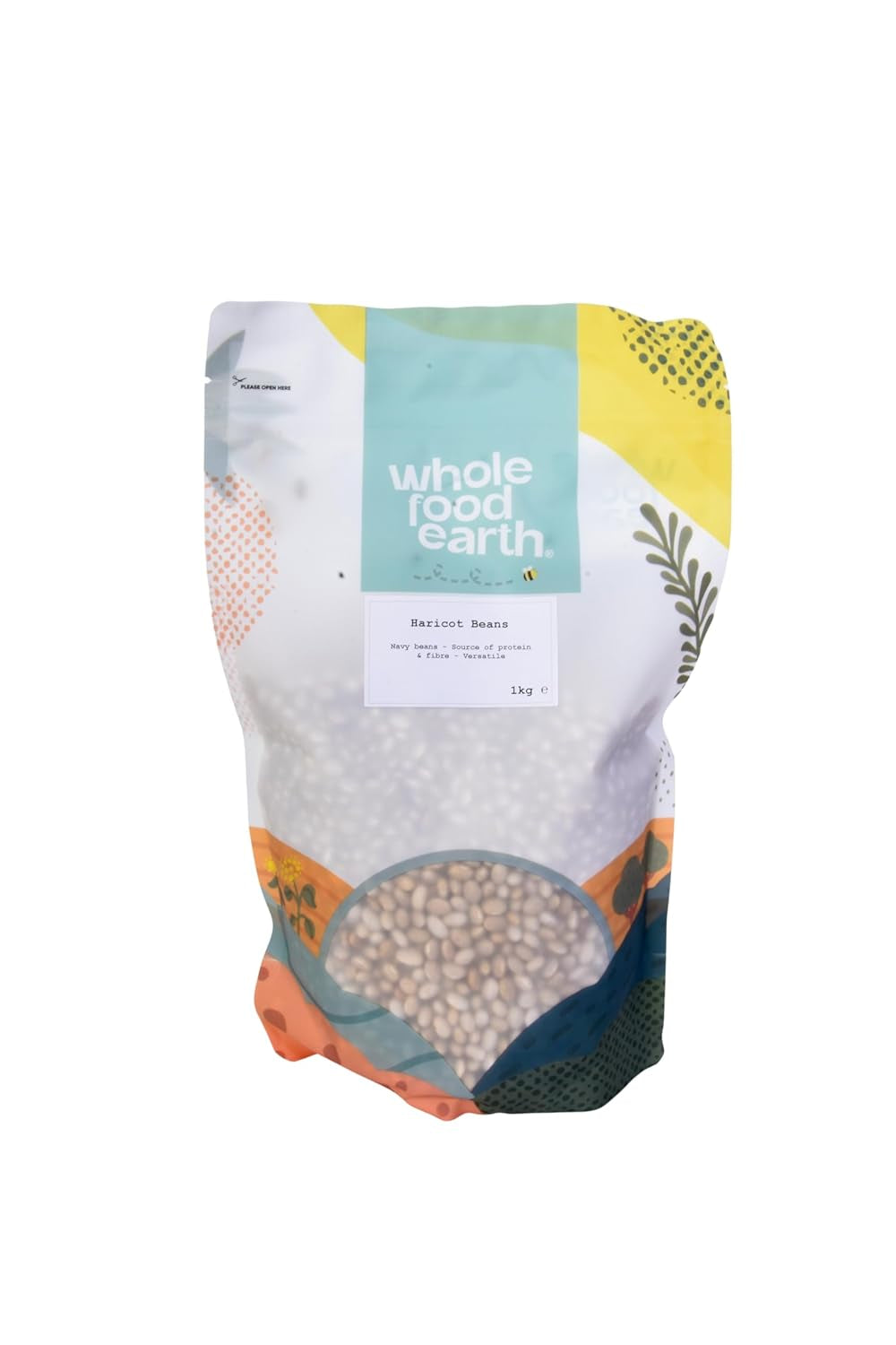 Zelené fazolky Wholefood Earth 1kg | Bez GMO | Přírodní | Bohaté na vlákninu | Bohaté na bílkoviny