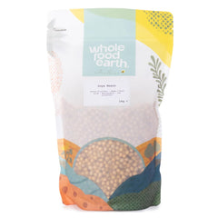 Wholefood Earth soja - non-GMO - natural - vegan - bez mléčných výrobků - bez přidaného cukru 1 kg