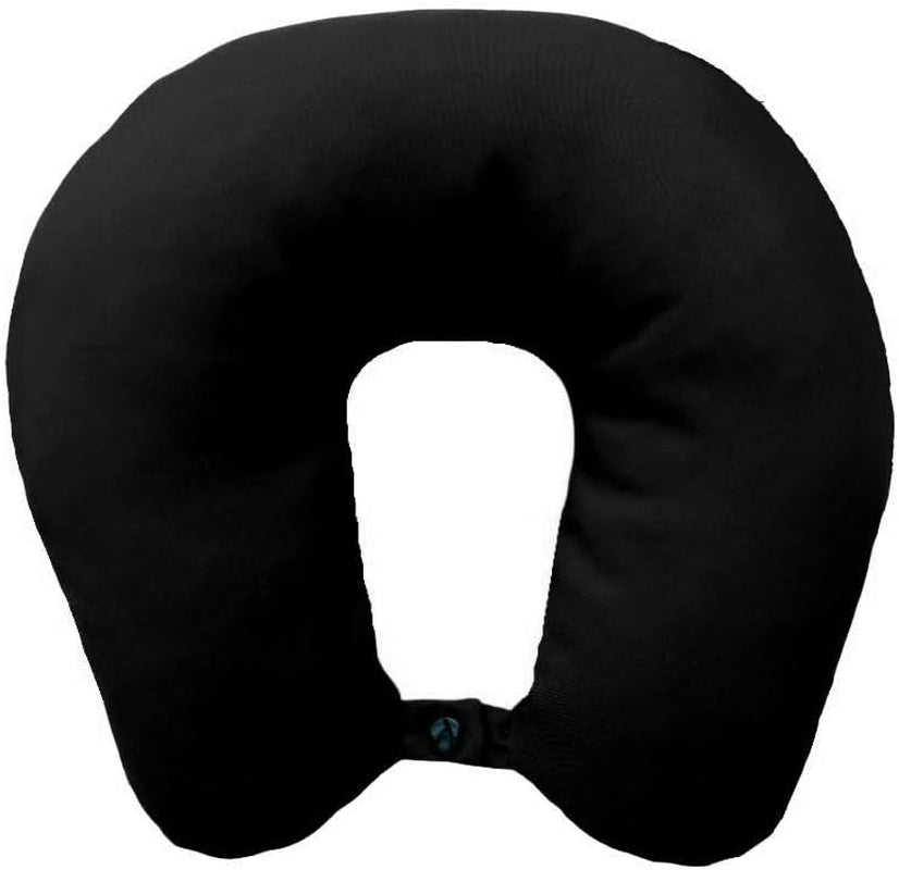 Pernă de gât Lemos Home cu umplutură din microfibră, pernă de susținere a gâtului, pernă de călătorie confortabilă pentru avion, mașină, birou, ideală pentru camping, vacanțe și gadgeturi de călătorie (verde mentă)